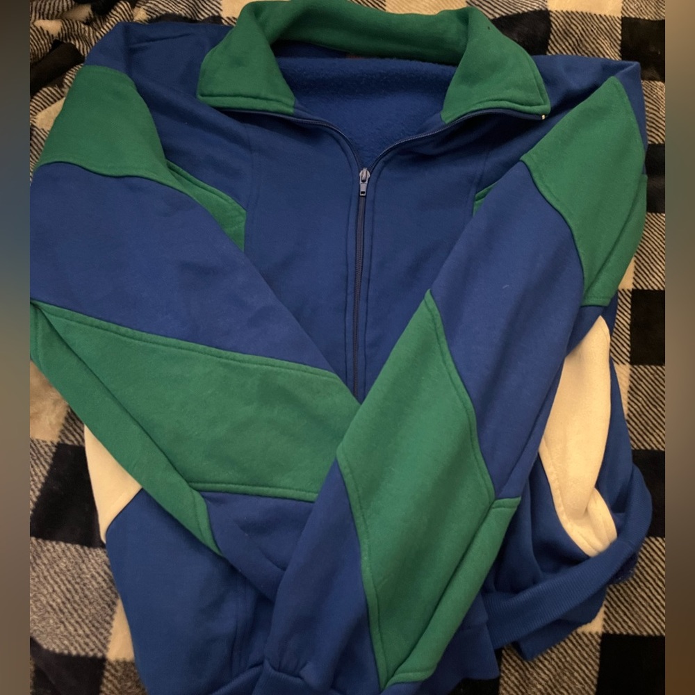 VINTAGE BRIGHT ZIP UP
